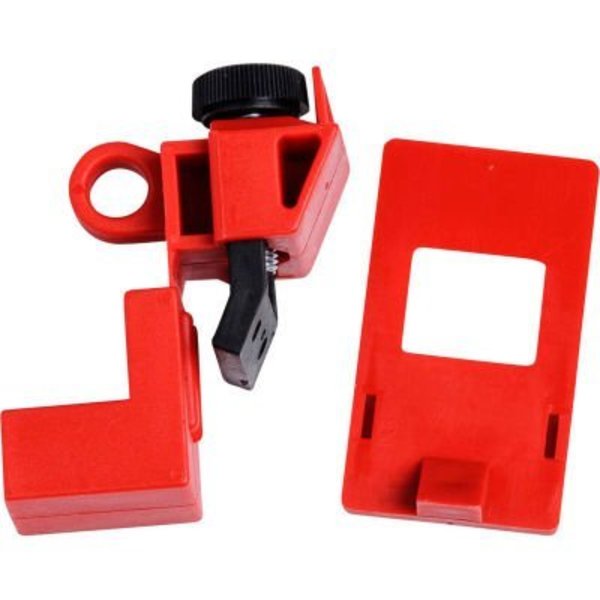 Brady Brady® 65396 120/277 Volt Clamp-On Breaker Lockout, Polypropylene, 15/16"W x 2-3/16"H 65396